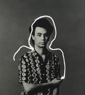 Michael Ahearn protrait of photographer David Lebe 